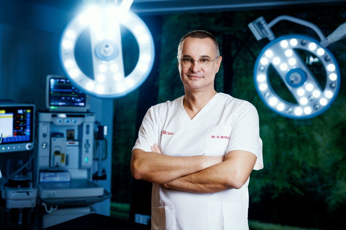 Doctor Theodor Motruc Fondator Omini Clinic Iasi